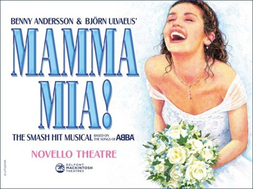 Mamma Mia! at Novello Theatre, London