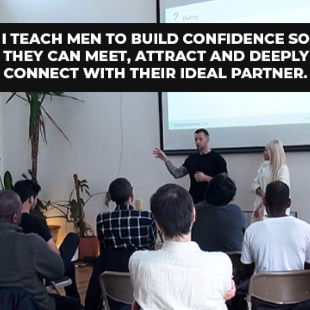 Free Confidence & Dating Advice For Men Seminar