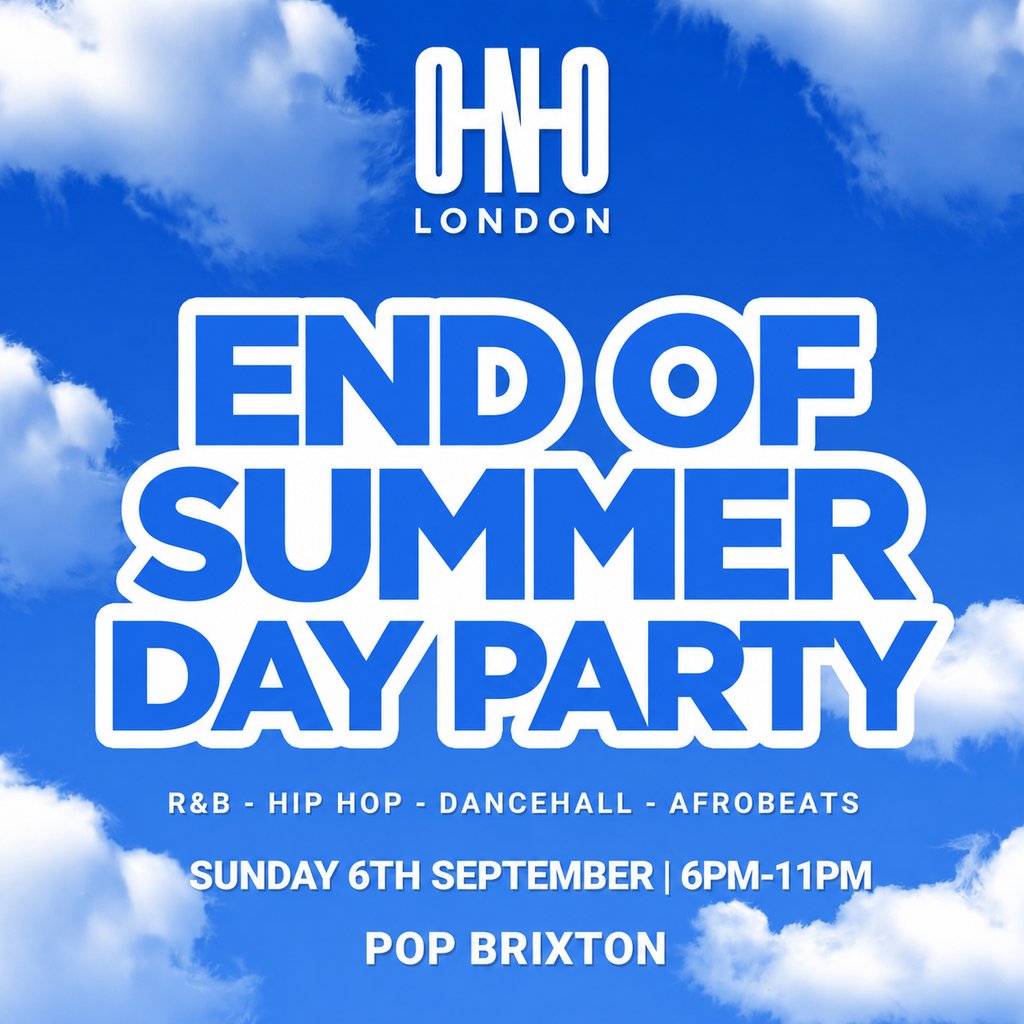 End Of Sunmer Day Party (£1 B4 7PM With A Ticket)