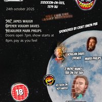 Crying out loud comedy at The Fairfield Pub Stockton On Tees