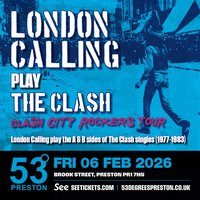 London Calling Play the Clash (Clash City Rockers) Tour at 53 Degrees