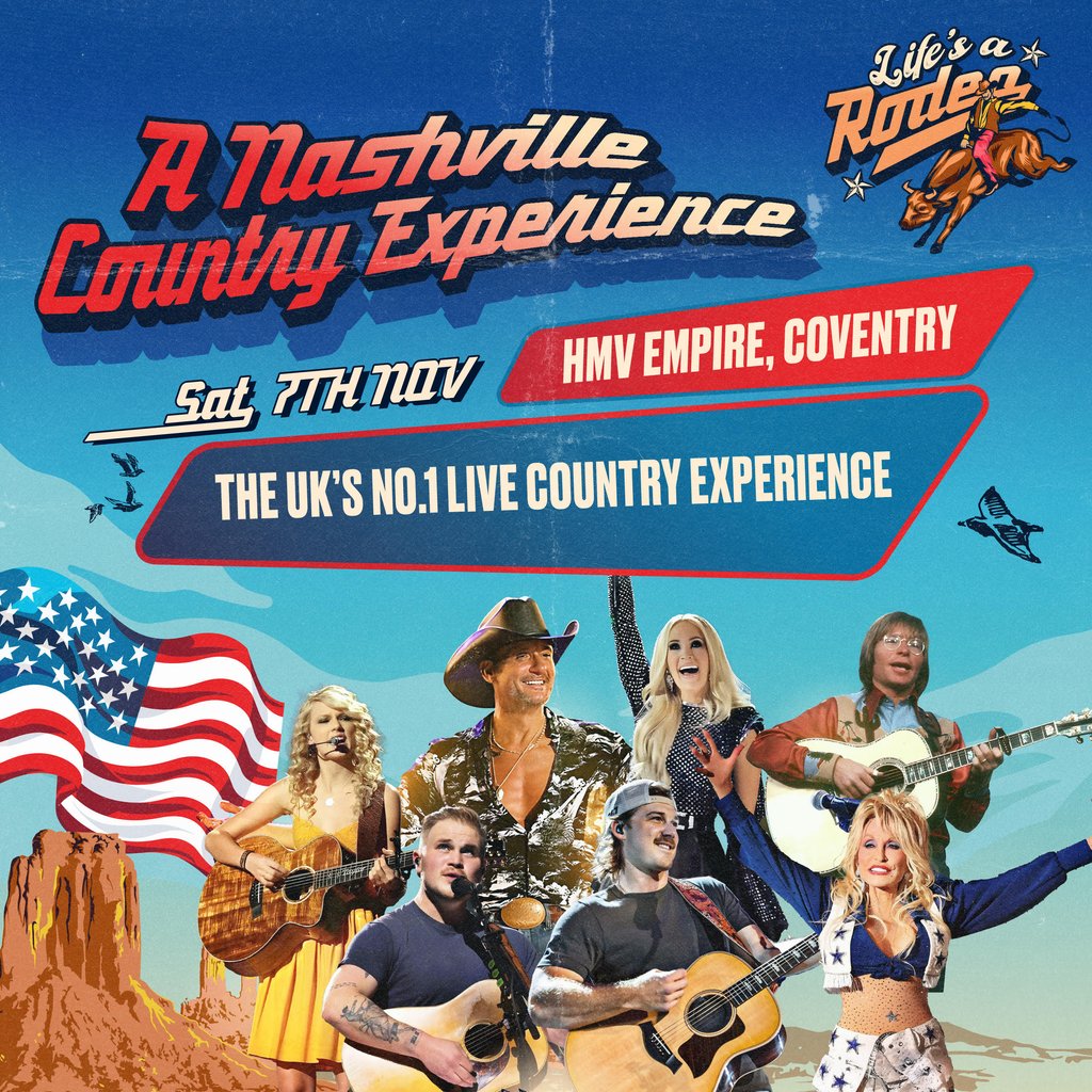 Coventry: A Nashville Country Music Experience at HMV EMPIRE COVENTRY, Coventry