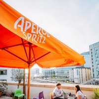 Drinks with a View. BAR OPEN! at Jacobs Roof Garden