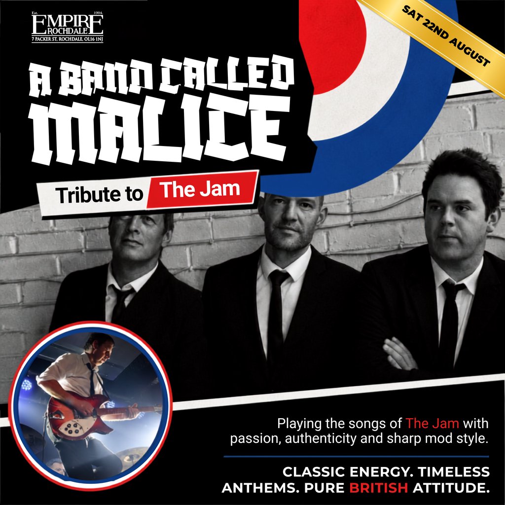 A band called malice - Live at Empire Rochdale