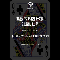 Queen of Clubs at Dive Bar And Grill
