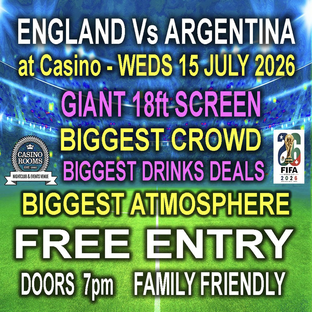 England Vs Argentina - Wednesday 15th July 2026