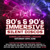 80s & 90s Silent Disco @ Carnglaze Caverns, Cornwall
