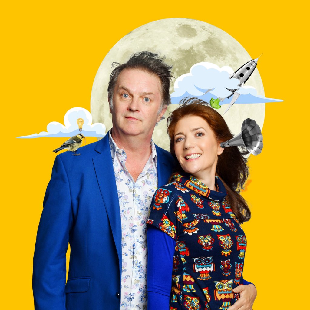 Paul Merton and Suki Webster's Improv Show at Southport Comedy Festival Under Canvas At Victoria Park, Southport