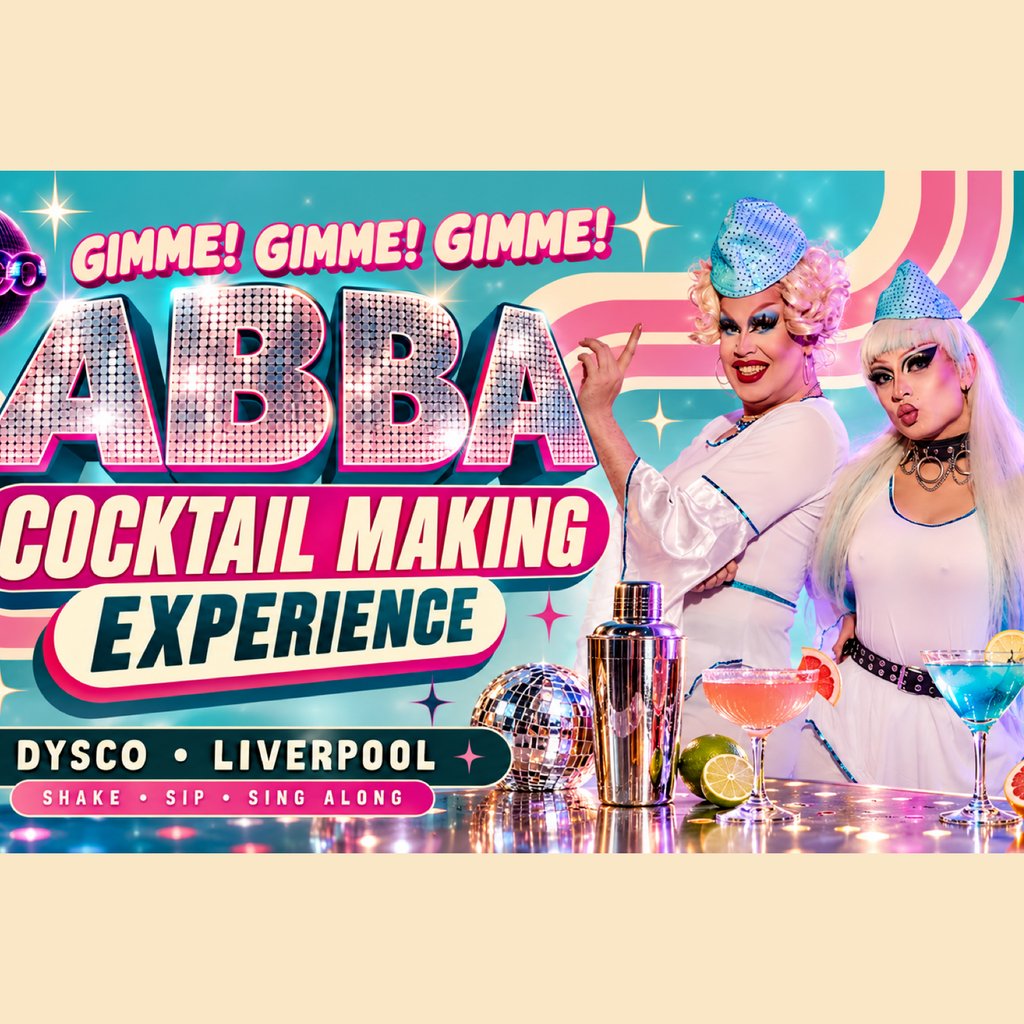 ABBA Cocktail Making Experience Liverpool | Gimme! Gimme! Gimme!