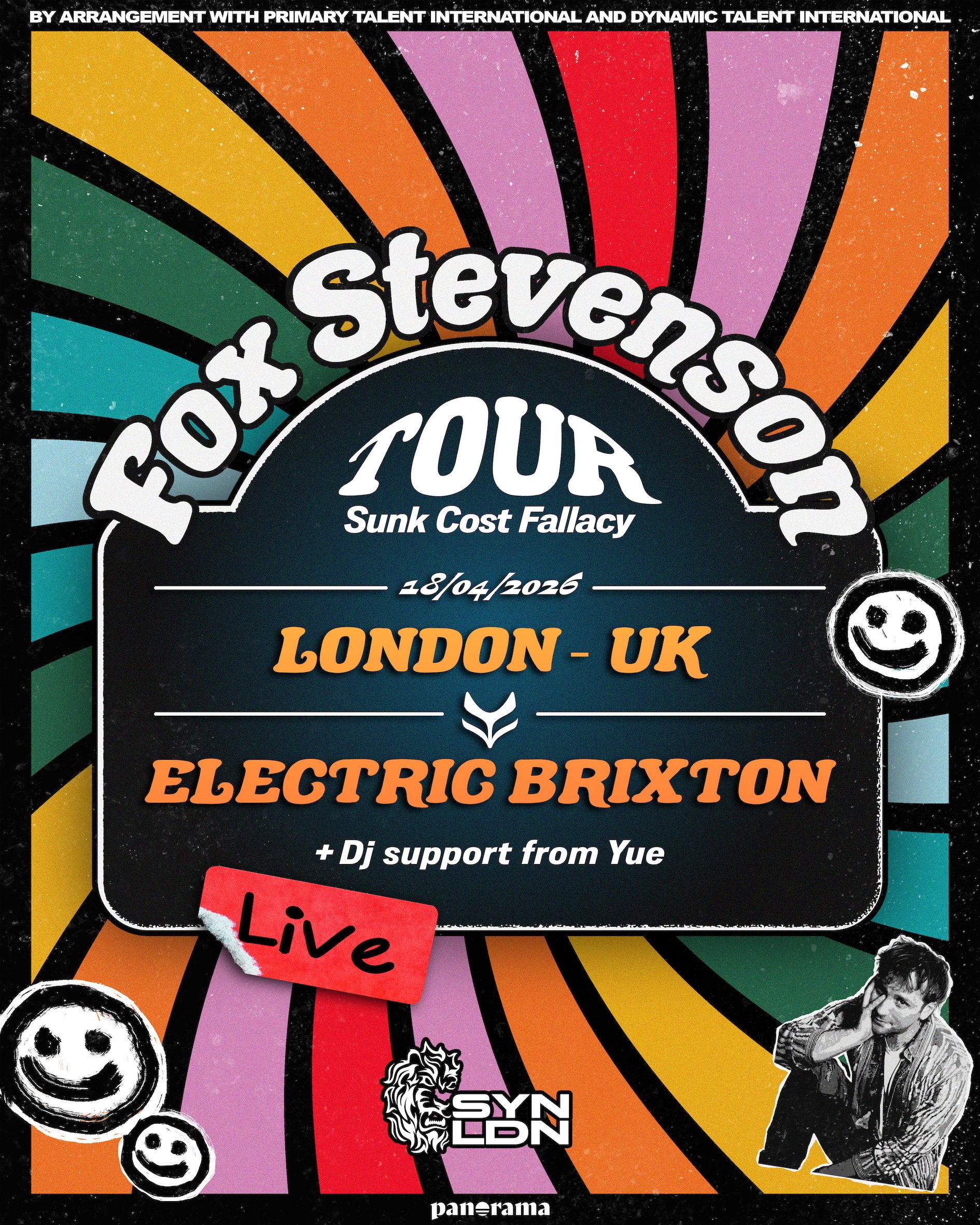 Fox Stevenson [LIVE] | Electric Brixton London Sat 18 April 2026
