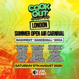 Cookout - Open-Air Summer Festival - Ldn East  - London