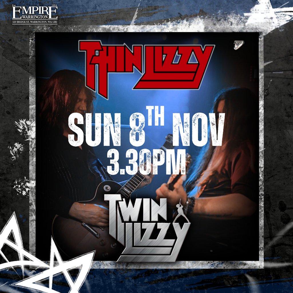 Thin Lizzy — gig artwork