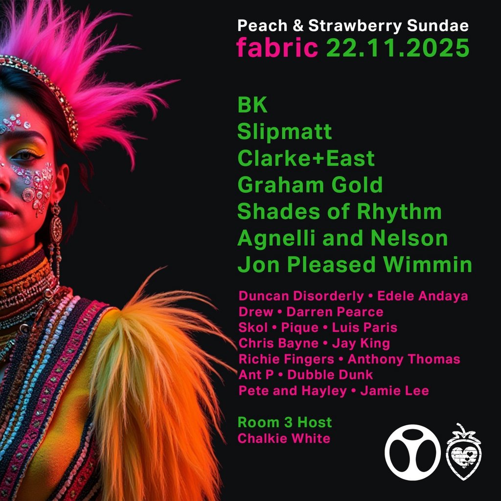 Peach & Strawberry Sundae