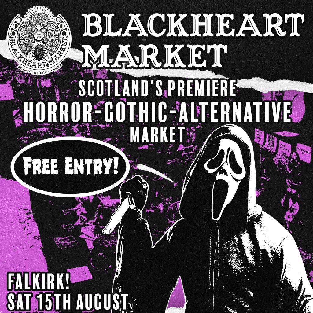 Blackheart Market Falkirk 2026 | Ultimate Goth & Horror Event