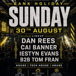 Bank holiday Sunday