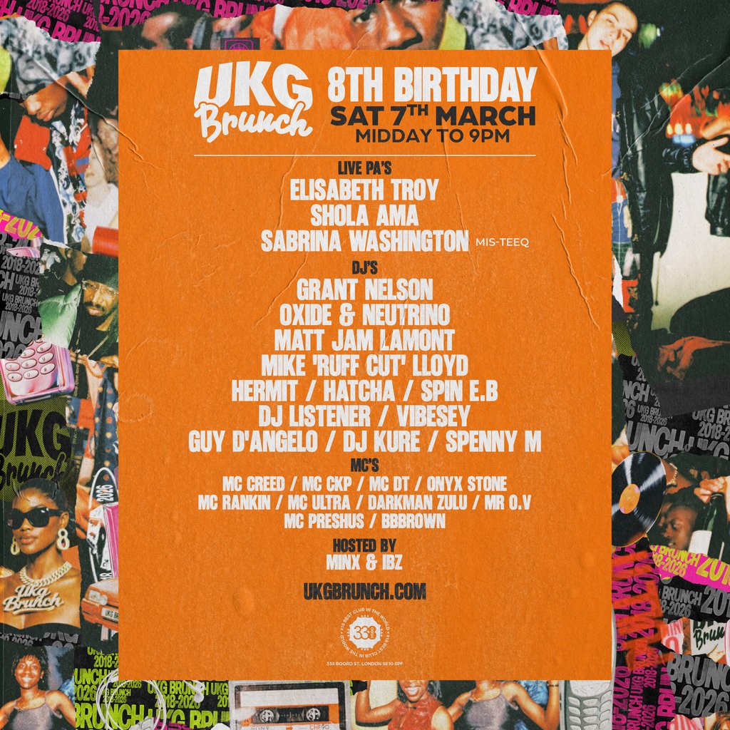 UKG Brunch 8th Birthday