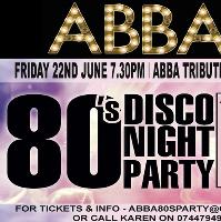 Abba tribute & 80s party night