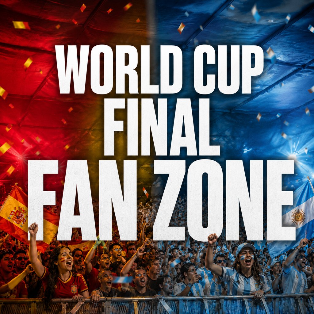 Kings Cross World Cup Fan Zone - Spain v Argentina
