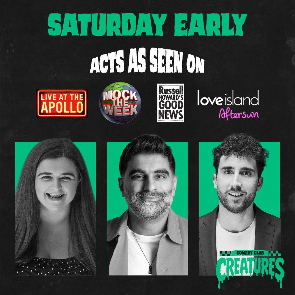 Saturday Afternoon Showcase|| Creatures Comedy Club