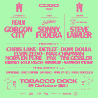 COGO Presents Gorgon City, Sonny Fodera, & Steve Lawler at Tobacco Dock London