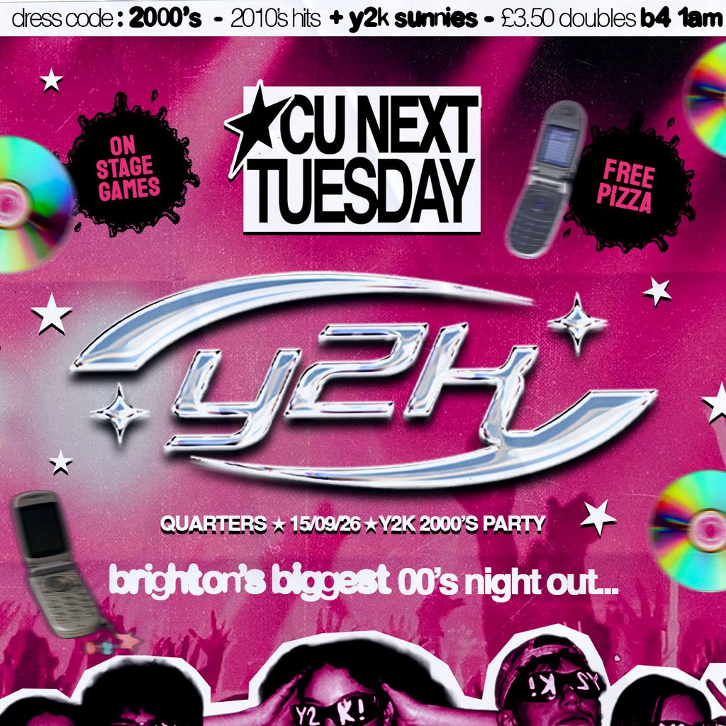 CU Next Tuesday | Y2K Edition | 15/09/2026