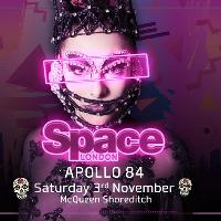 Space Mexican day of the Dead w/ Apollo 84 at McQueen