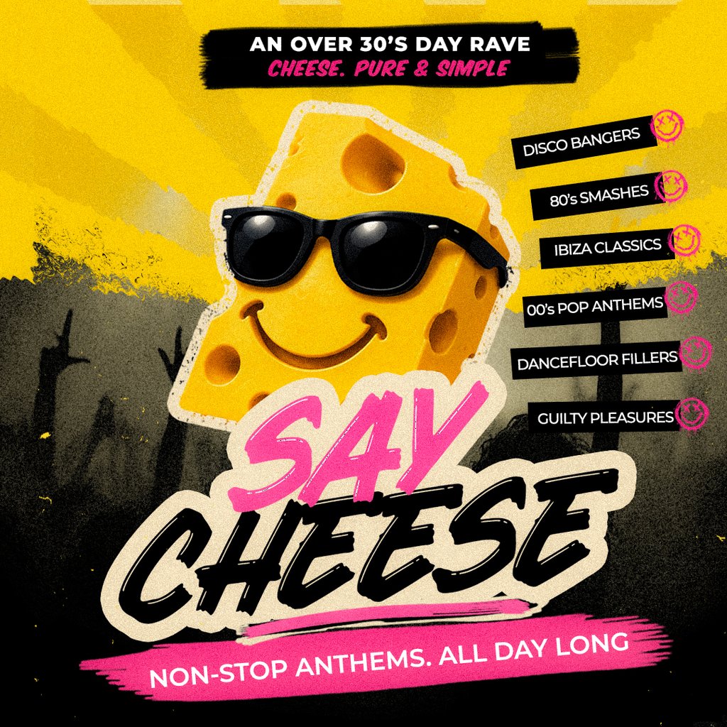 Say Cheese - An afternoon of pure Anthem Energy. ONLY for 30+ Image