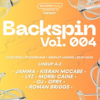 Backspin Volume 004 at Pitchers Bar And Nightclub