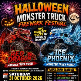 Halloween Monster Truck Firework Festival