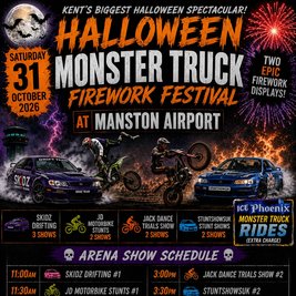 Halloween Monster Truck Firework Festival
