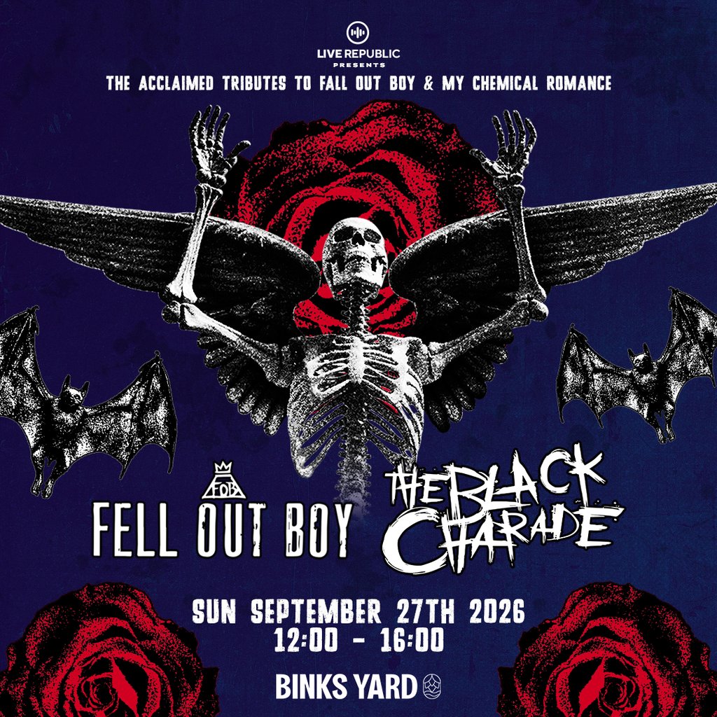Fell Out Boy & Black Charade | Binks Yard Image
