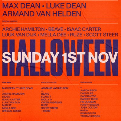 Run Away Halloween '26 - Day 2 - Max Dean & Luke Dean - Essex