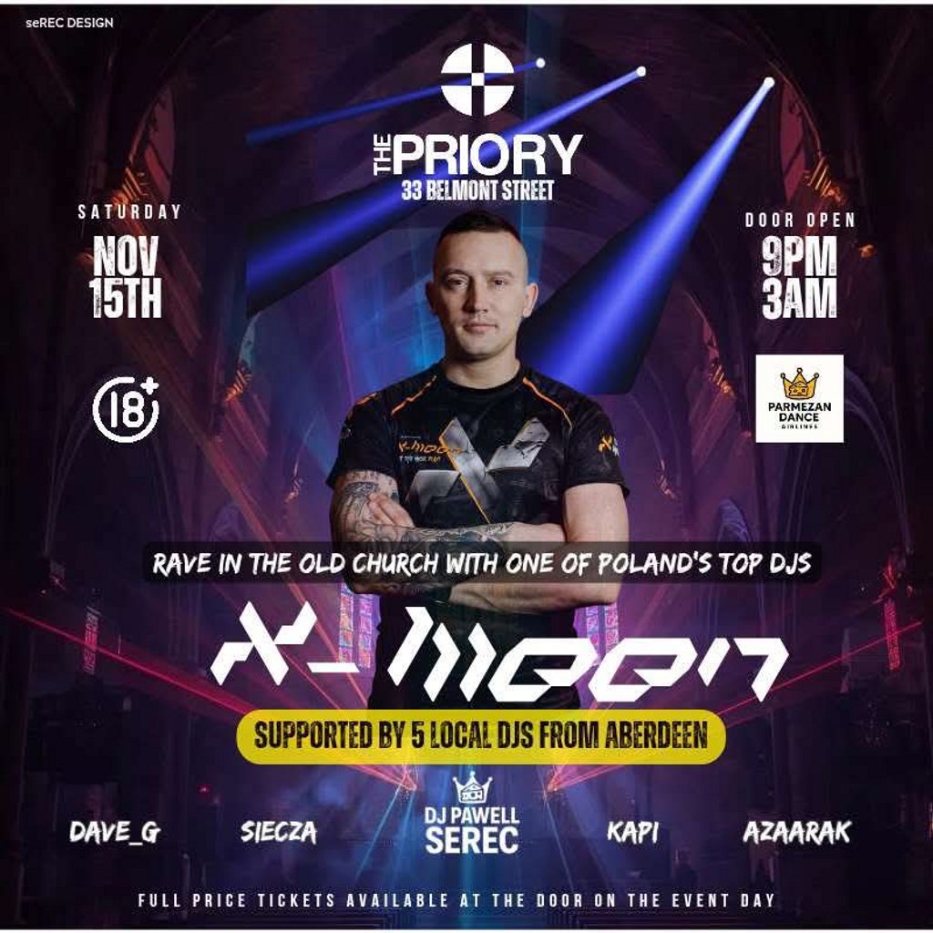 DJ X-Meen at The Priory - Aberdeen