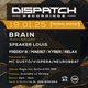 Brain - Prisma Album Launch (Dispatch Recordings) Event Title Pic