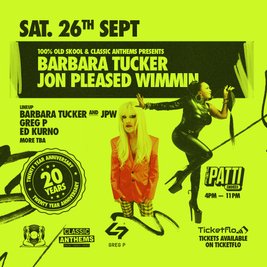 100% Old School & Classic Anthems Pres Barbara Tucker