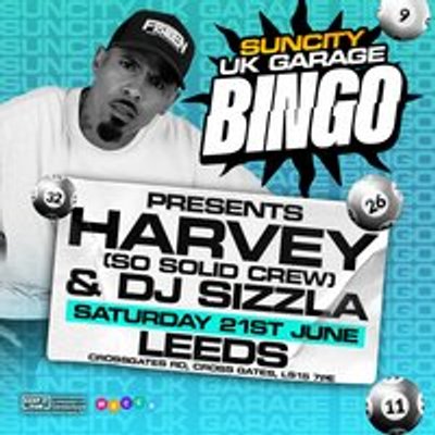 UK GARAGE BINGO with MC HARVEY SO SOLID CREW | MECCA BINGO LEEDS