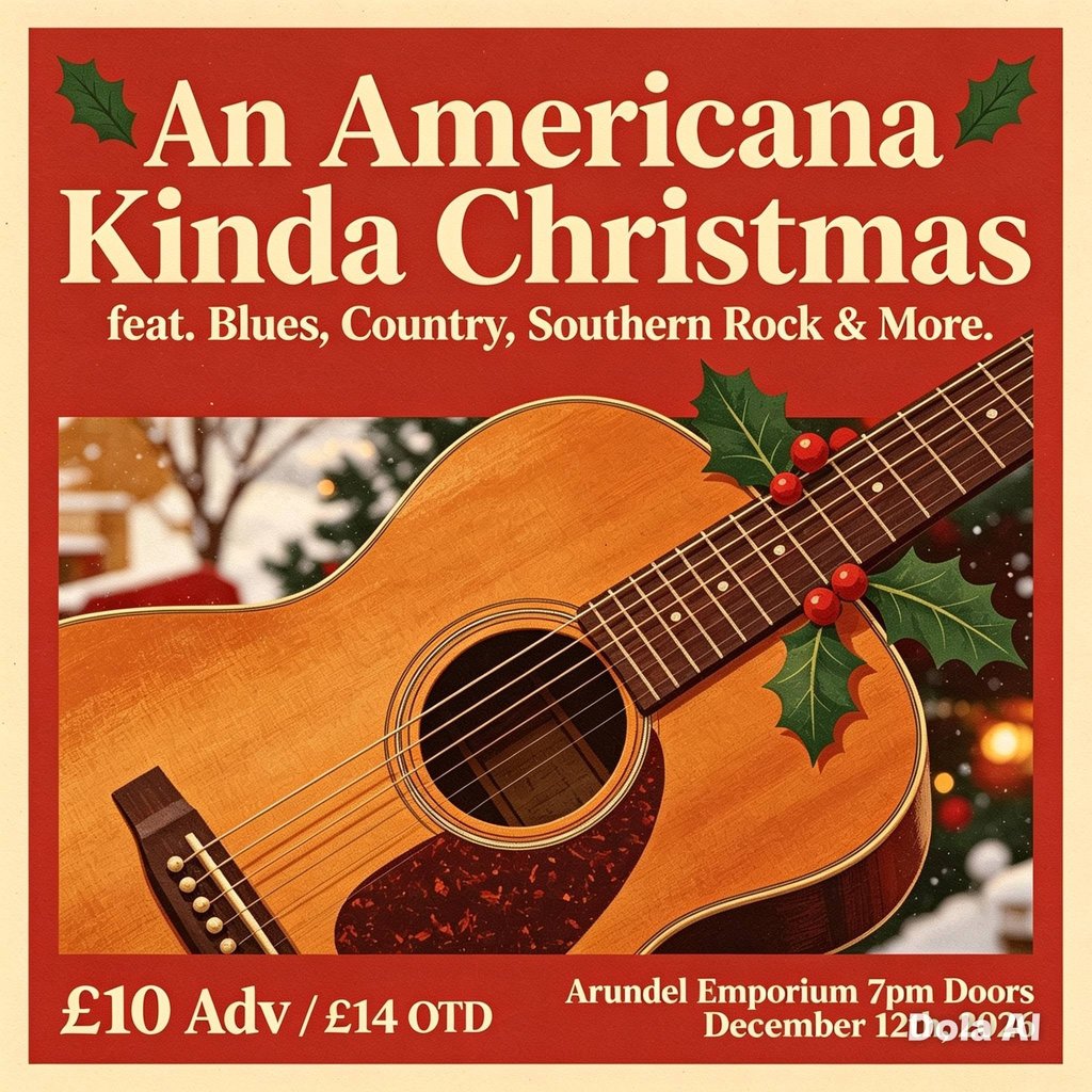 Americana Xmas with Crossfire Heart, Dois Padres & Kelain James Image