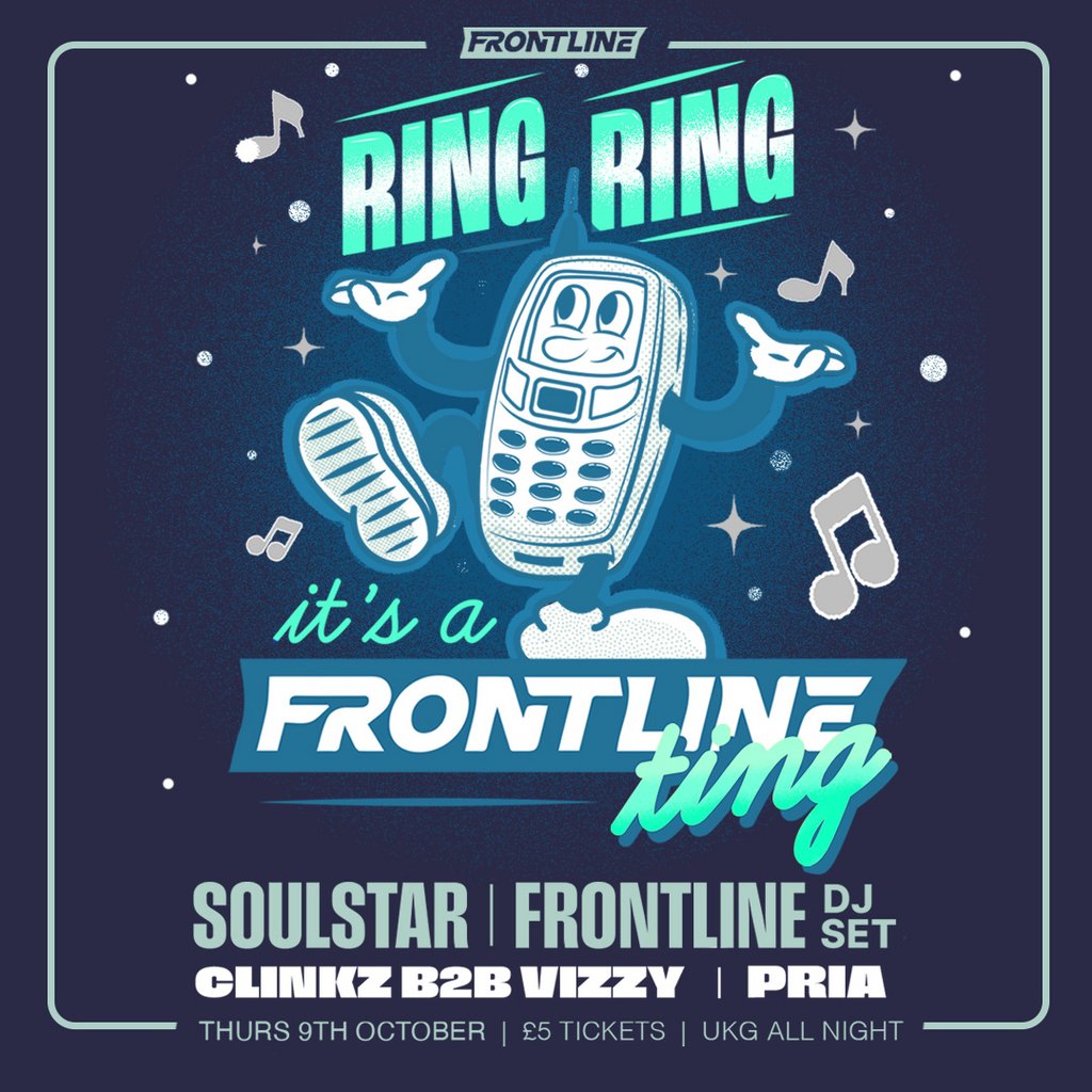 Ring Ring It's a Frontline Ting!, 9 October | Event in Bristol | AllEvents