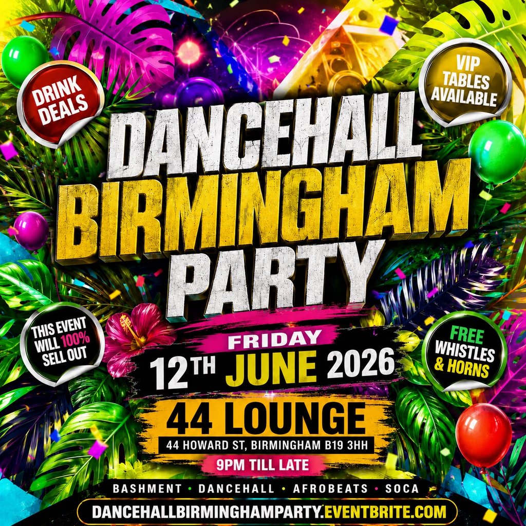 Dancehall Birmingham Party