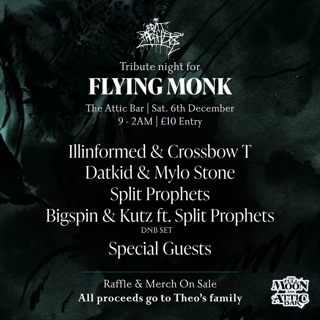 Split Prophets presents: 'Tribute night for Flying Monk'