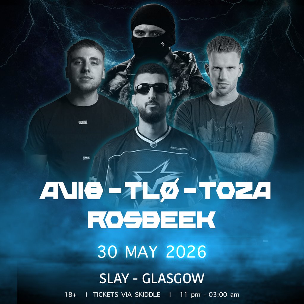 Hardpoints First Birthday:AVI8 - TLØ - TOZA - ROSBEEK