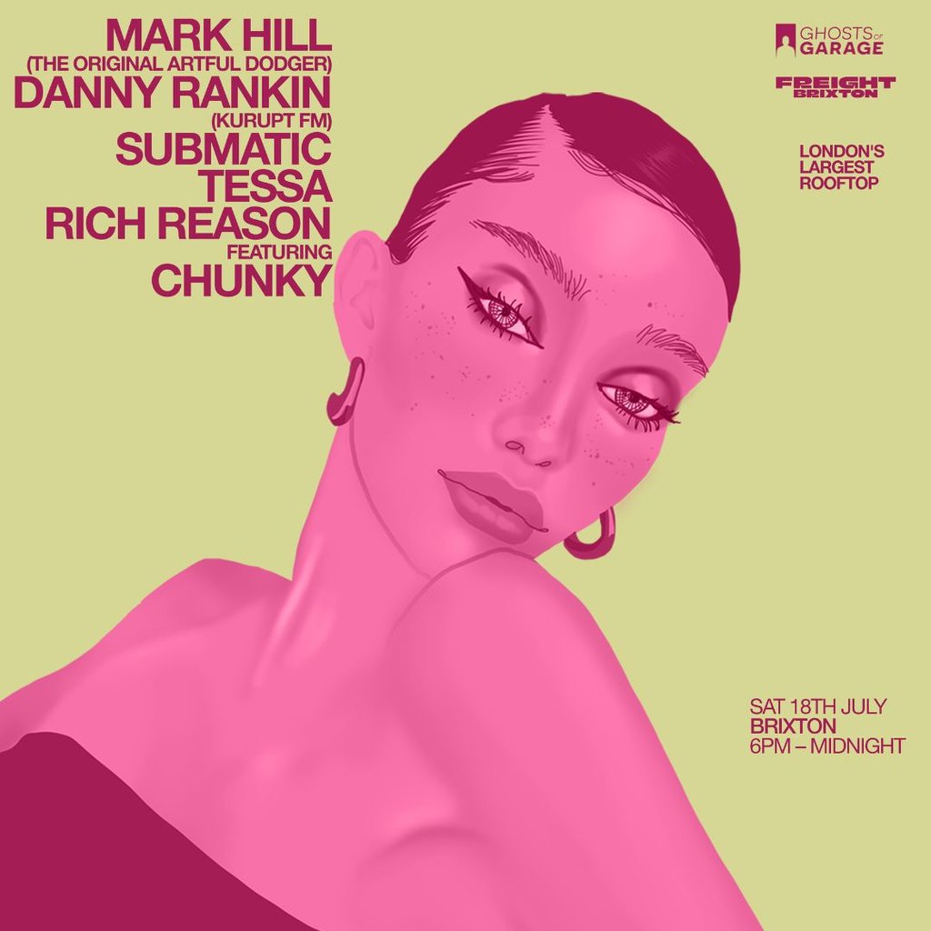 Ghost of Garage Rooftop Party W/ Mark Hill, Submatic + Many More