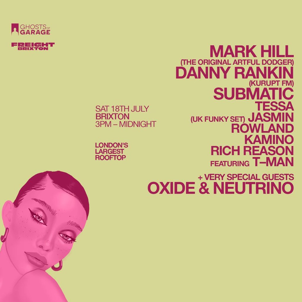 Ghost of Garage Rooftop Party W/ Mark Hill, Submatic + Many More