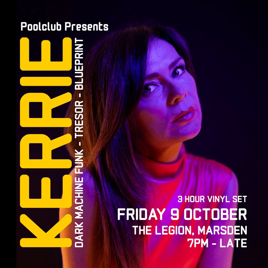 Kerrie (Tresor, Dark Machine Funk) - 3 hour vinyl set