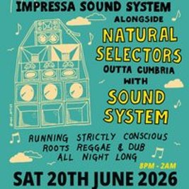 Natural Selectors Sound System alongside Impressa Sound System
