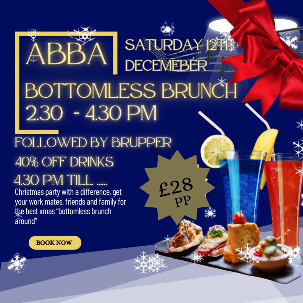 Abba Bottomless Brunch - Christmas Special