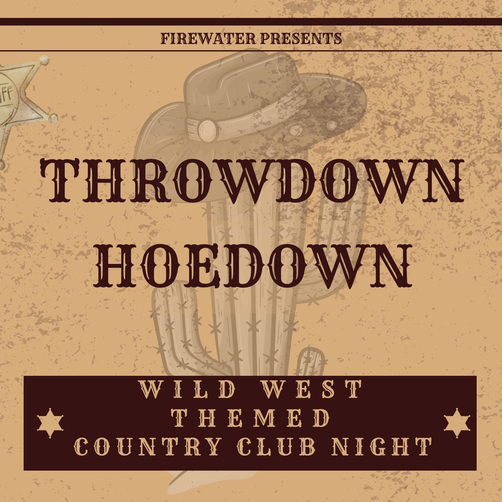 Freshers 2026 - Throwdown Hoedown at Firewater Dundee, Dundee