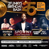 2Funky 25th Bday Bash at 2Funky Music Cafe