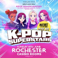 K-POP Superstars - Sunday 14th June 2026 at Casino Rooms