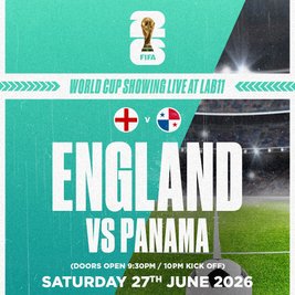 England vs Panama - LIVE BIG Screen @ LAB11